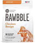 BIXBI Liberty Freeze-Dried Dog Food Topper & Treats, Chicken – 98% Meat & Organs, No Refrigeration – USA Made, 26 oz