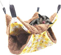 Oncpcare Medium Guinea Pig Hammock, Cozy Fleece, 13" x 13"