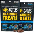 High Country Wild Blueberry Elk & Venison Training Dog Treats - Natural Grain-Free Puppy & Dog Snacks - Protein for Training & Reward - No Fillers, No Artificial Preservatives, 4oz 2 Packs