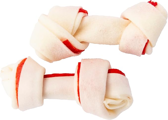 Dingo Mini Bones Rawhide for Dogs, Dog Chews Made with Real Chicken
