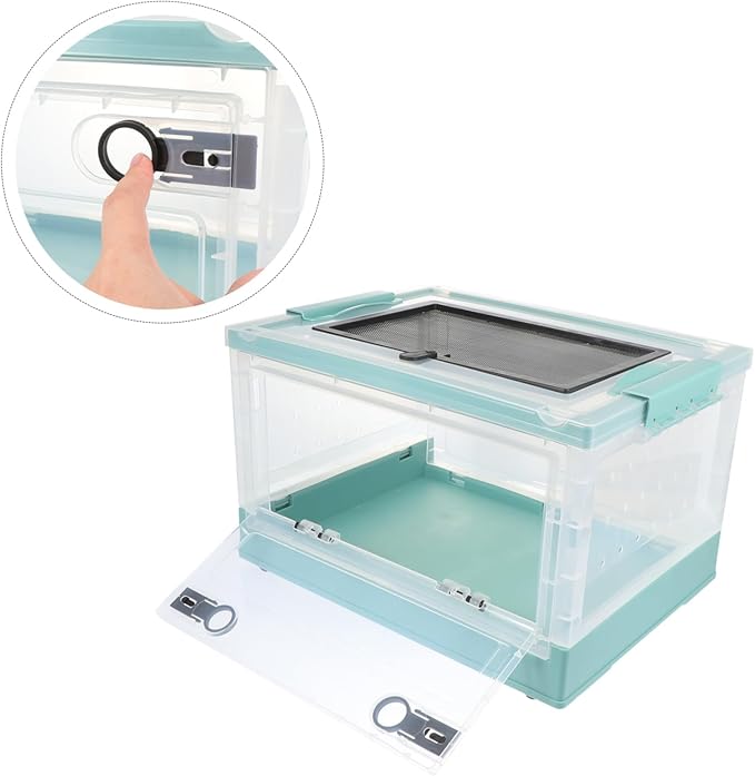 POPETPOP Breeding Box for Hamsters Insulated Pet Cage Plastic for Mice Small Animals