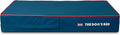 The Dog’s Bed Replacement Outer Cover, Oxford Fabric, Blue with Red Trim & UK Flag, Medium, 4-Inch