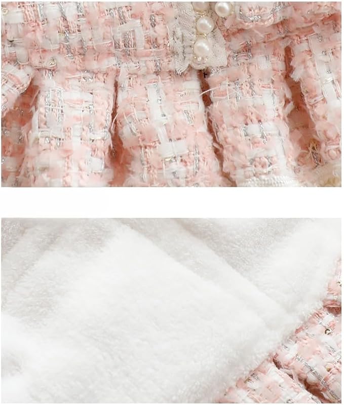 Designer Dog Dress for Small Dogs Puppy Teacup | Cute Stylish Pet Outfit – Luxury Puppy Clothes for French Bulldog, Chihuahua, Dachshund, Maltese, Yorkie, Cats – Fashion Apparel