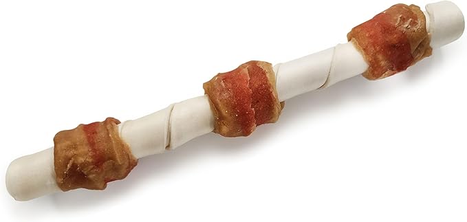 Cadet Chef's Specialties Natural Rawhide Shish Kabob Chew Sticks, Apple Peanut Butter Flavor, Healthy Dog Treats for Large Breeds, 3 Count