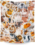 Guinea Pig Blanket - Soft, Fuzzy & Warm - 30"x40" Small Blanket for Couch, Office - Colorful Cute Throw Gifts for Kids
