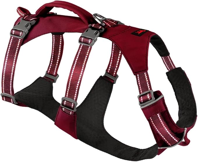 Tuff Pupper Escape Proof Dog Harness for Extra Large Dogs | No Pull Lightweight Adjustable Harness | No Escape Multifunctional Outdoor Pet Gear | Strong Durable Breathable | Secure Comfortable Fit