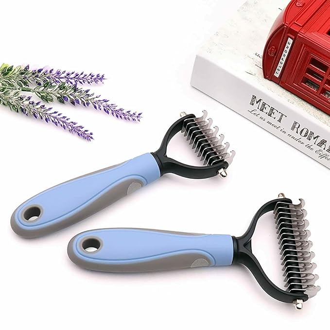 Dogs, Cats and Rabbits | Effectively for pet Grooming dematting Tool Brush