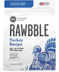 BIXBI Liberty Freeze-Dried Dog Food Topper & Treats, Turkey – 96% Meat & Organs, No Refrigeration – USA Made, 4.5 oz