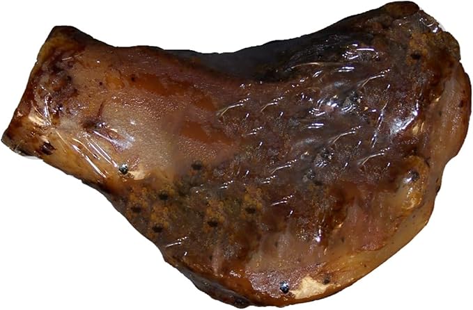 Scott Pet Grillerz Pork Knee Bone, 1 Count, Rawhide Free, All Natural Treat for All Breeds, High Protein, Long Lasting, Easy to Digest, for Adult Life Stage, Dog Chew for Healthy Teeth (Pack of 4)