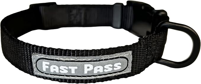 Metal Free Airport Travel Collar Leash Set Designed for Small Pets who fit Under seat of Airplane Metal Free to Speed up The Airport TSA Inspection Process (Small 7-10 inch)