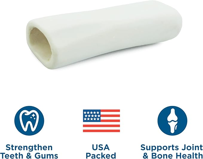 Best Bully Sticks 5-6 Inch Hollow Shin Bones for Dogs - 5 Count (Pack of 1) - Easily Digestible, Long-Lasting, Refillable Treat