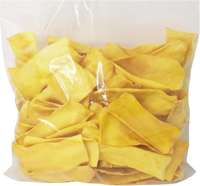 Chips Chicken Flavor 3-Pound Bag - Premium Large Dog Rawhide Chews - Ideal for Agressive Chewers Dog Rawhide Treats - Durable Rawhide Bones for Large Dogs