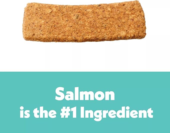 Wiggles and Wags Meaty Bars Made with Salmon