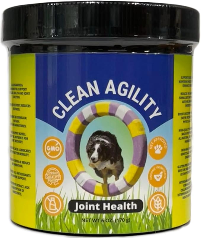 Joint Health for Dogs - Most Effective Natural Hip & Joint Supplement Available - Formulated with Veterinarians, Glucosamine, Chondrointin, MSM, Turmeric (Powder)