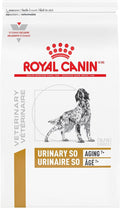 Royal Canin Veterinary Diet Canine Urinary SO Aging 7+ Adult Dry Dog Food, 6 lb Bag