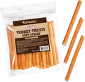 A Freschi srl Soft Turkey Dog Treats, USA-Sourced Trukey, All-Natural, Hypoallergenic, High-Protein, Low-Fat, Healthy & Easily Digestible, Puppy & Training Snack, Stick 6oz