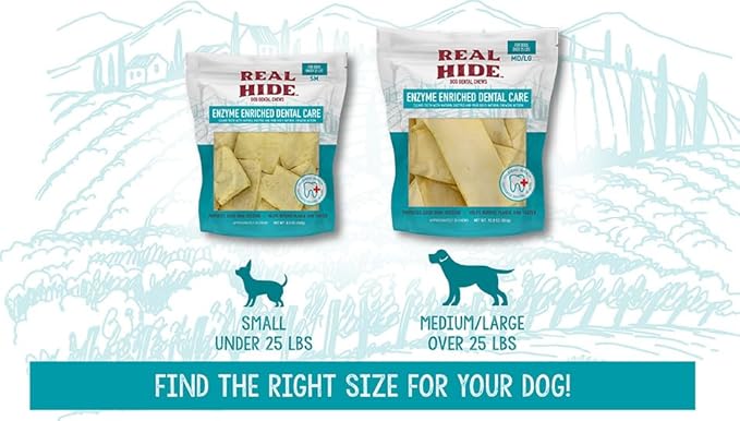 | Enzyme Enriched Dental Care Dog Chews | for Medium/Large Dogs | 12.8 oz