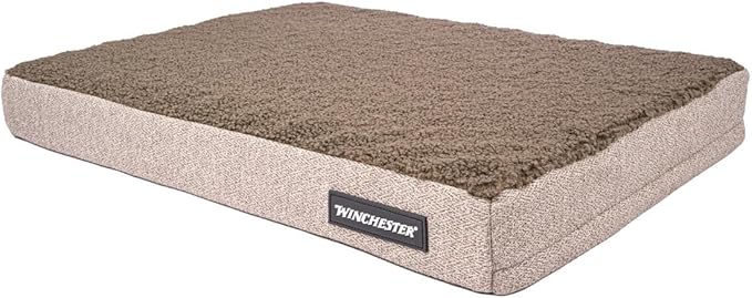 Winchester Pet Orthopedic Dog Bed with Removable Washabe Cover and Non-Slip Bottom, Extra Large