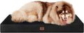 EHEYCIGA Orthopedic Dog Bed Waterproof 47"x29", Memory Foam Pet Bed for XXLarge Dog Bed, Washable Pet Mat with Removable Cover, Black