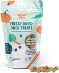 West Paw All-Natural Raw Freeze-Dried Dog Treats – Farm-Fresh Duck Training Treats for Dogs with Fiber, Beta Carotene, Vitamins A, E, C – Wholesome Canine Treat for Puppies, Senior Dogs – 2.5 Oz. …