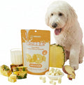 Freeze-Dried Goat Milk Dog Treats with Sweet Potato, Limited Ingredient Snack & Topper, Made in Korea, 1.76 oz (50g) (Pineapple)