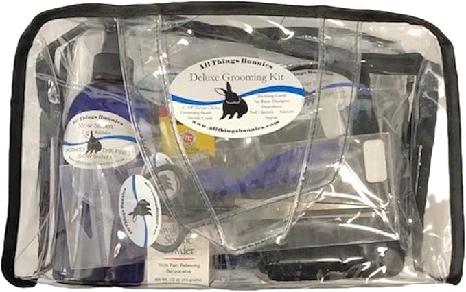 All Things Bunnies Deluxe Grooming Kit