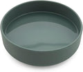 Should We Go? Dog Water Bowl - The Perfect Dish No-Spill Less Mess Non-Tippable Water & Food Bowl, Pure Silicone with Suction Cup Fits 5 Cups 7.5" Across x 2.25" Tall Ideal for All Pets, Medium-Spruce