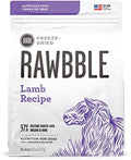 BIXBI Liberty Freeze-Dried Dog Food Topper & Treats, Lamb – 97% Meat & Organs, No Refrigeration – USA Made, 26 oz