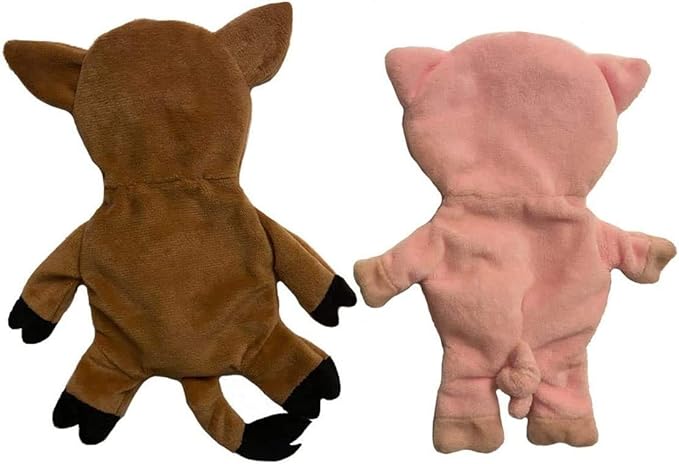 Piggy Poo and Crew Pig Box - Pet Box - Bundle of Toys Gift Box for Dogs, Pigs, Rabbits, & Small Pets
