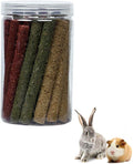 Oncpcare 25pcs Mixed Natural Grass Stick for Rabbit, Pet Chew Toys 3 Tastes of Combined Timothy Oat Beet, Molar Rod Small Pet Natural Snacks for Guinea Pigs, Rabbits, Bunny, Chinchilla, Hamsters