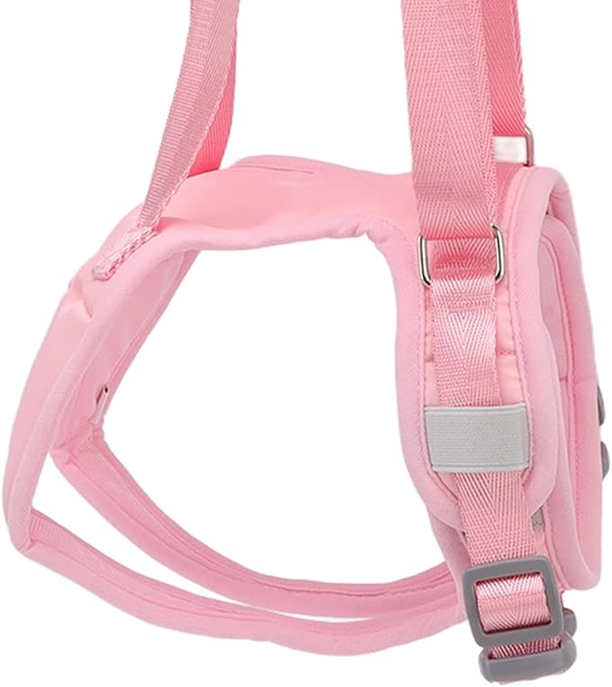 Adjustable Dog Lift Harness, Dog Hind Leg Support Sling Vest with Padded Handle for Senior Disabled Dogs, Removable Cover Mobility Aid for Car and Walk Assistance (L)