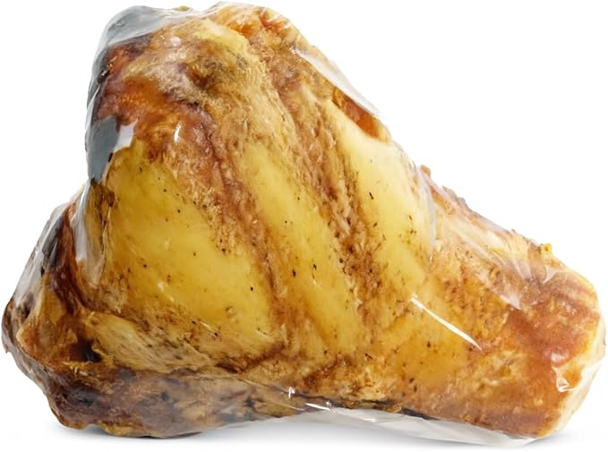 Grillerz Pork Knee Bone, 1 Count, Rawhide Free, All Natural Treat for All Breeds, High Protein, Long Lasting, Easy to Digest, For Adult Life Stage, Dog Chew for Healthy Teeth