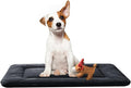 Dog Beds Crate Pad for Medium Dogs Fit Dog Crates,Washable & Anti-Slip Kennel Pad for Dogs Cozy Sleeping Mat,Dark Gray 30inch