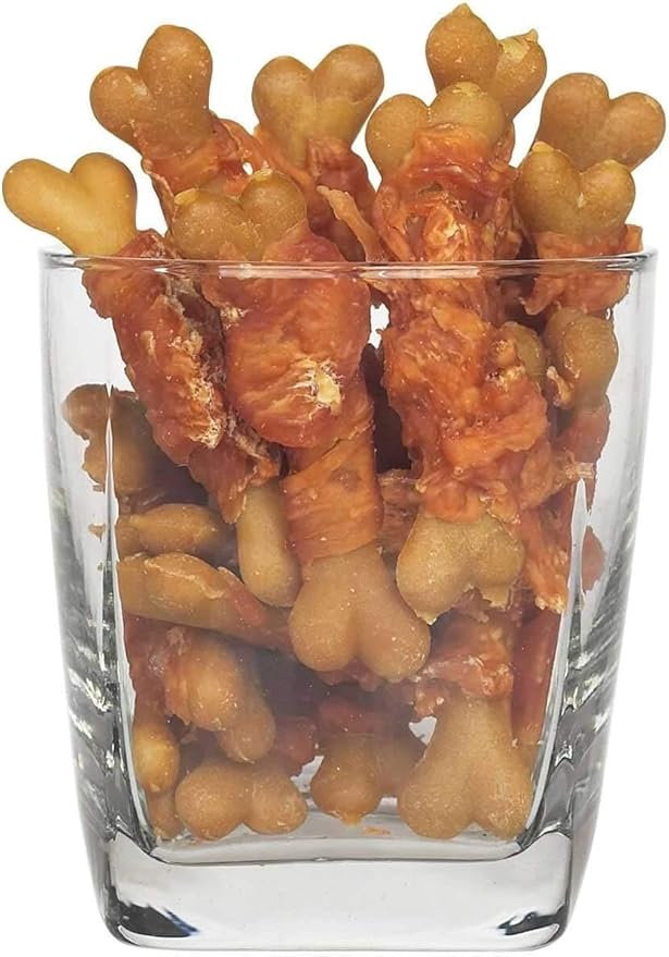 Lovin Tenders Chicken & Sweet Potato Bones Dog Treats (2 Pack - 8 oz per Pack)