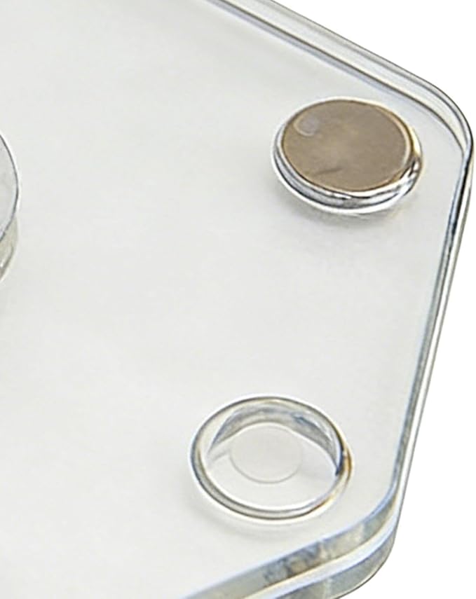 Hamster Running Wheel - Small Pet Spinner | Strong Magnet Exercise Wheel for Hamsters, Ferrets, Squirrels, Chinchillas, Hedgehogs, Hermit Crabs, Bearded Pets, Indoor Activity & Fitness Toy