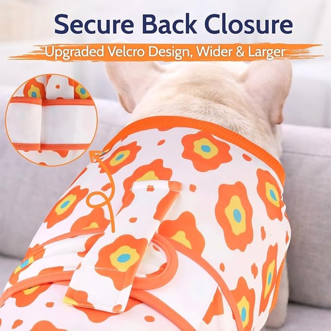 Dog Surgery Recovery Suit, E-Collar & Cone Alternative, Surgical Onesie for Dogs Cat Female Male After Spayed, Soft Body Suits Post Spay Neuter, Pet Anti Licking Abdominal Wounds Neutered Onesies, Xs