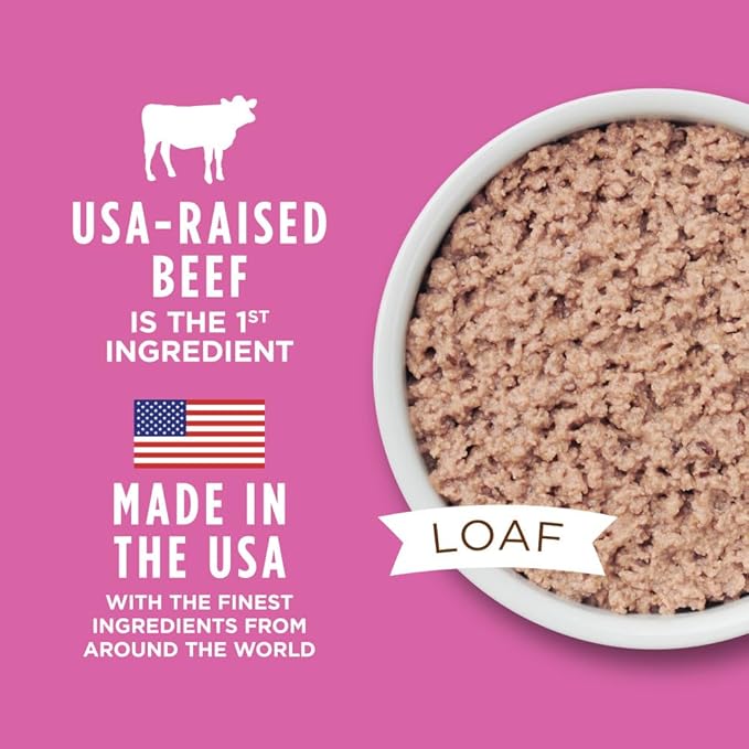 Instinct Original Small Breed, Wet Canned Dog Food, Grain Free Recipe - Real Beef, 5.5 Ounce (Pack of 12)