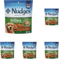 Blue Buffalo Nudges Grillers Natural Dog Treats, Made in the USA with Real Chicken, 16-oz Bag (Pack of 5)