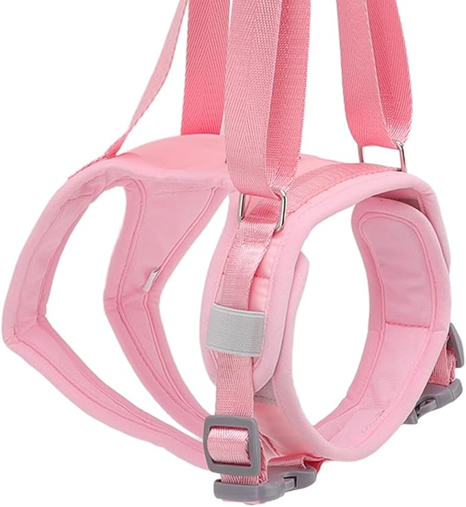 Adjustable Dog Lift Harness, Dog Hind Leg Support Sling Vest with Padded Handle for Senior Disabled Dogs, Removable Cover Mobility Aid for Car and Walk Assistance (XL)