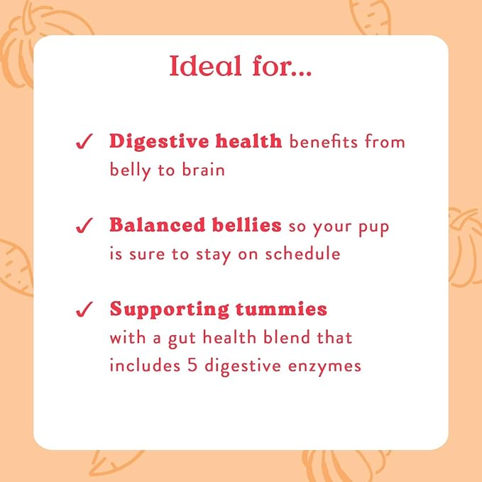 Bocce's Bakery Pumpk’n Spice Treats + Probiotic Supplement Bundle for Dogs – All-Natural, Wheat-Free Cookies & 7 Strains of Probiotics to Support Digestion – Baked in The USA with Real Ingredients