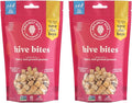 Hive Bites Training Treats for Dogs – Peanut Flavor – Small Reward Treats Dogs, Vegetarian, No Grain or Soy - 2 Pack, 6 oz Each