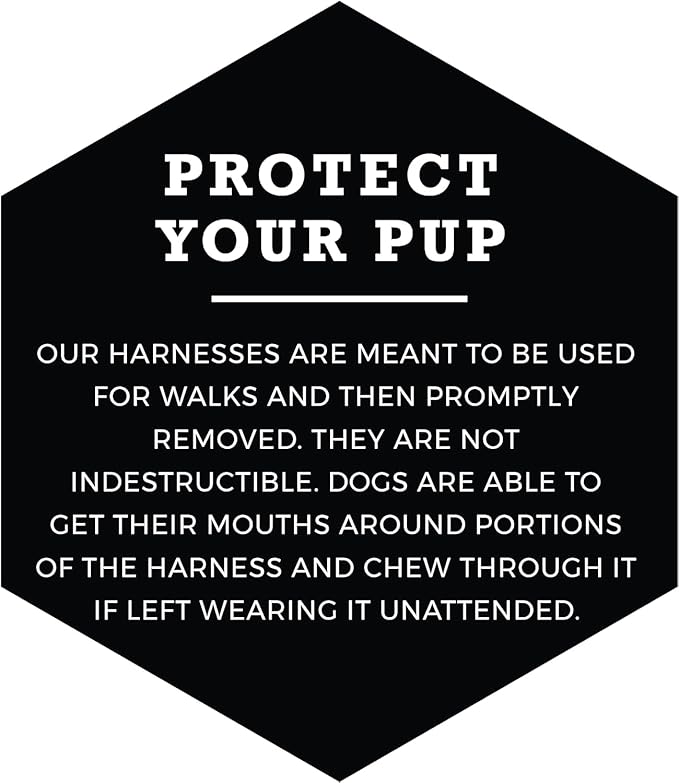 Wolfgang Heavy Duty Adjustable Dog Harness, Pull-Tested to Over 800 lbs for Walking & Training, ChevTech Print, Medium