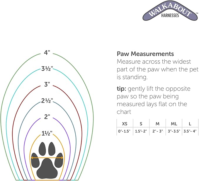 WALKABOUT™ Toe'sUP No Knuckling Boot Brace for Dogs Dragging Paws | Corrective Dog Shoes to Safely Lift Toes