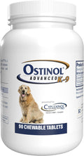 ZyCal Ostinol Advanced K-9 Joint Supplement for Dogs – Bioactive Protein Complex with Cyplexinol® Pro 50mg | Bone & Joint Dog Supplement | 90 Chewable Bone-Shaped Tablets