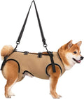 Adjustable Dog Harness for Elderly Pet with Padded Belt and Breathable Design Disabled Pet Lift Slings