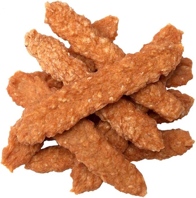 Preen Pets Chicken Breast Strips *Crunchy* Dog Treats – 100% USA Chicken Breast (4oz)