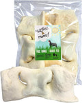BULLYSTICKS & MORE 8-10 Inch Smoked Beef Cheek Snouts for Dogs (Extra Thick-3 Count) - Bully Snouts Dog Chews - Beef Cheek Strips -No Hide Bones for Dogs
