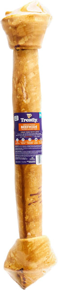 American Beefhide Bones 21-22" Dog Chew Treats - Chicken Flavor, I Count/1 Pack