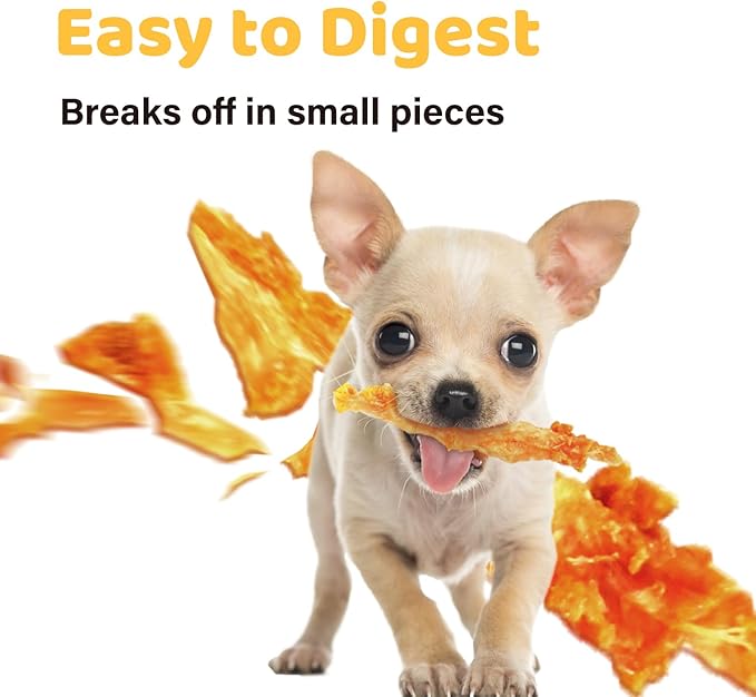 iPaw Turkey Tendon for Dogs, Ingredient Sourced from USA, Hypoallergenic, All Natural Human Grade Puppy Chew, Dog Treats for Signature Series, Rawhide Alternative, 2 Units/Pack Bone (Medium)