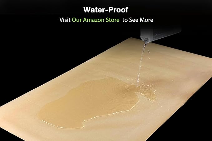 GuineaLoft™ Unrimmed Bottom/Mat (4-Pack) - Works as a Flat Bottom or the Original Mat, 5x2.5ft Flat Sheet, Water-Resistant, Disposable, Cut or Combine for DIY Sizes - Guinea Loft Exclusive
